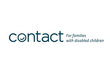 Logo for 'Contact.' A service for families with disabled children.