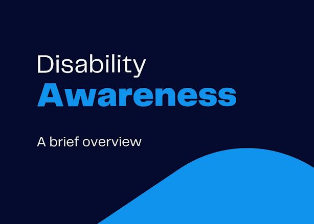Cover image of the Disability Awareness PDF guide