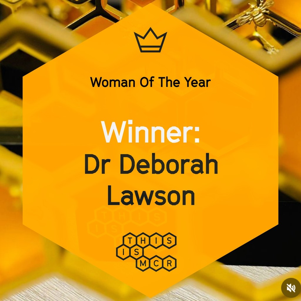 Woman of the Year winner, Dr Deborah Lawson. Testimonial for Dr Deborah Lawson