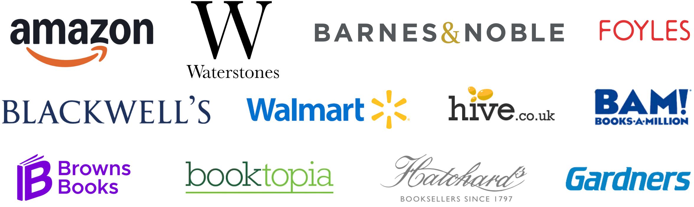 Retailers stocking Damson’s Friendship Wish: Amazon, Waterstones, Hive, Barnes & Noble, Foyles, Gardners, Blackwell’s, Walmart, Booktopia, Hatchards, and Browns Books.